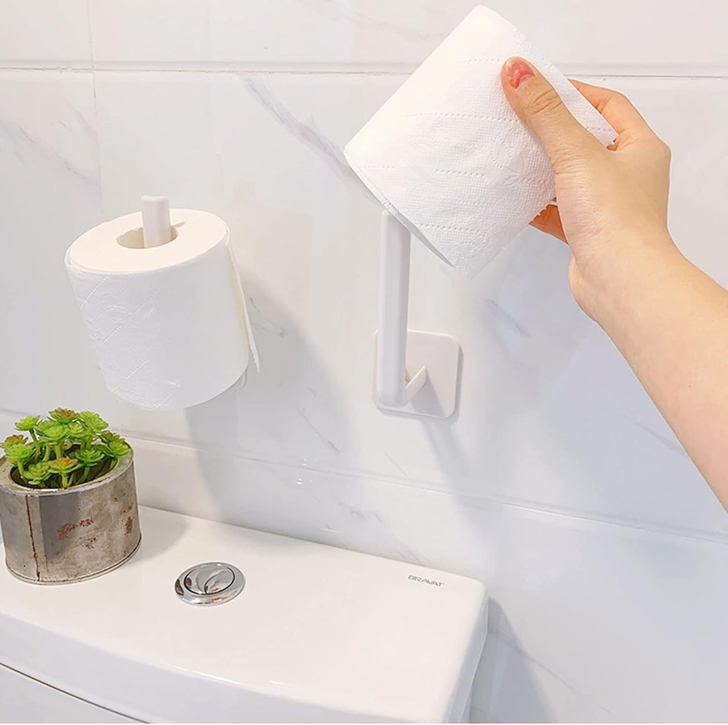 StrongGrip Detachable Handle Self-Adhesive Wall Hook