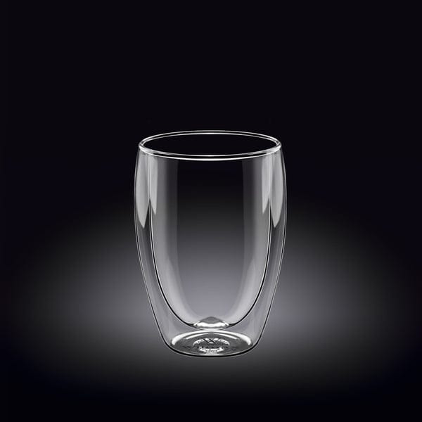 Double-Wall Sweat-Free Transparent Glass