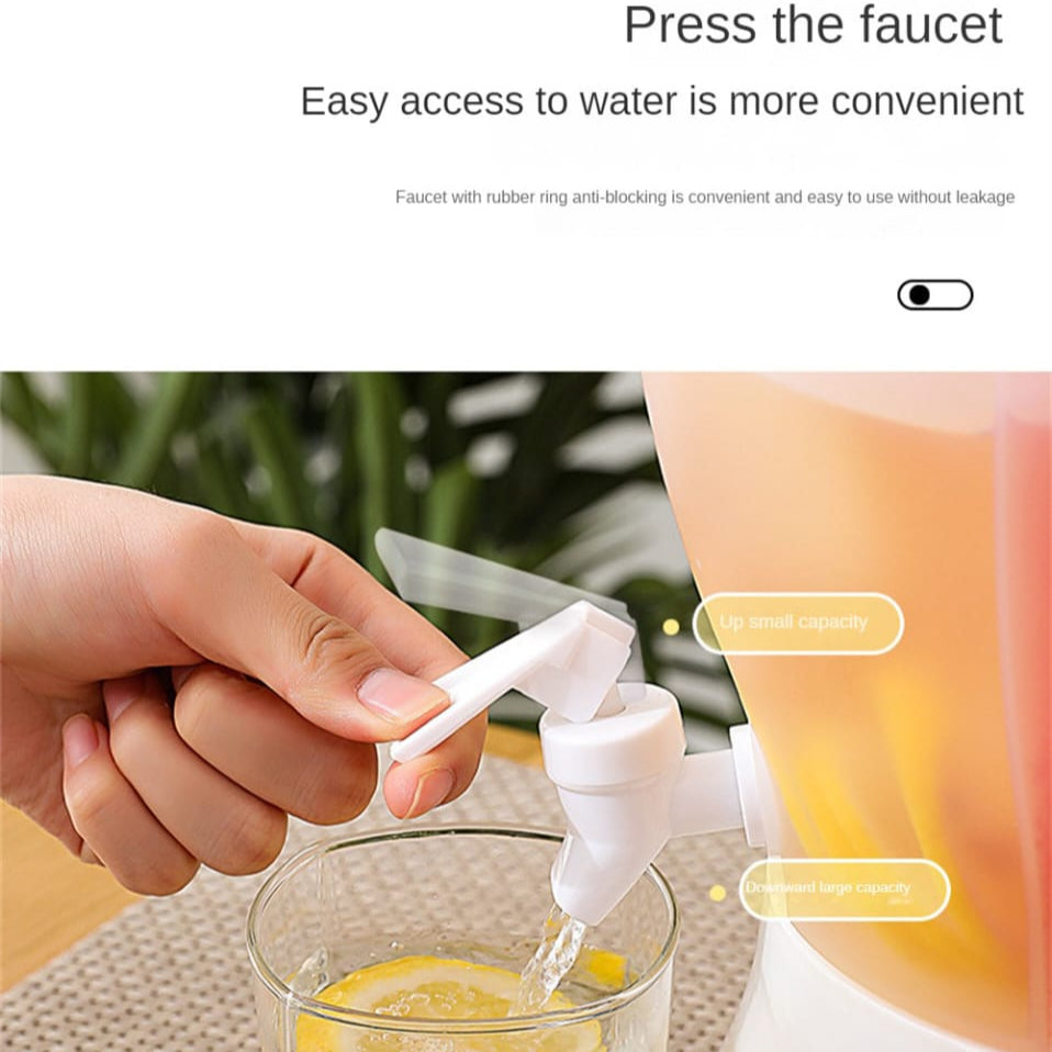 Drink Dispenser – 3-Compartment Rotating Carousel