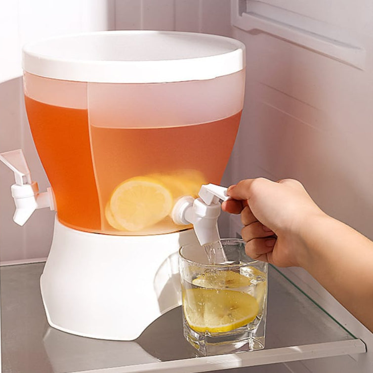 Drink Dispenser – 3-Compartment Rotating Carousel